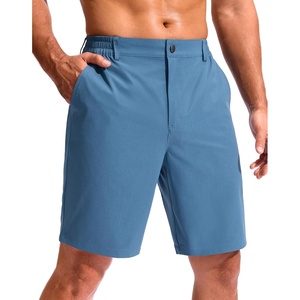 G Gradual Men’s Golf Shorts 9″ Lightweight Casual Stretch Shorts for Men | 3 Pockets, Stretch, Quick Dry, Breathable, Moisture wicking, Expandable Waistband, Zip fly, Dress Work Shorts(Dusty Blue)