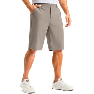Men’s Golf Shorts 12″ Long 4 Pockets Lightweight Knee Length Quick Dry | Breathable, Straight Fit, Casual, Hiking, Work, Travel Short(Stone Grey)