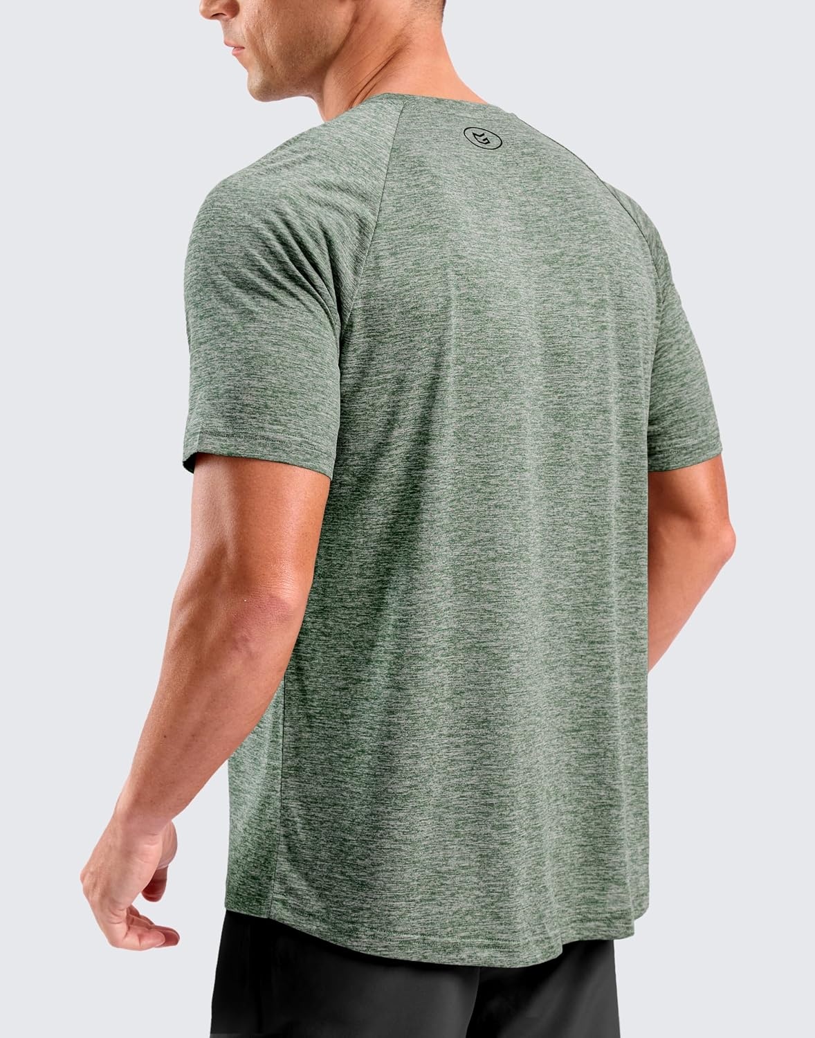 image:imageG Gradual Mens Workout Dry Fit Shirts Athletic Gym Lightweight TShirts Moisture Wicking Breathable Soft Performance Comfortable Tee Shirts Running Tennis Sports ActiveSage Green