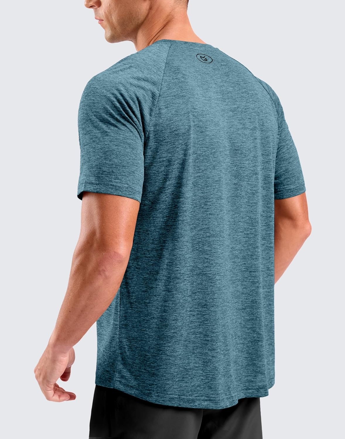image:imageG Gradual Mens Workout Dry Fit Shirts Athletic Gym Lightweight TShirts Moisture Wicking Breathable Soft Performance Comfortable Tee Shirts Running Tennis Sports ActiveTeal Green