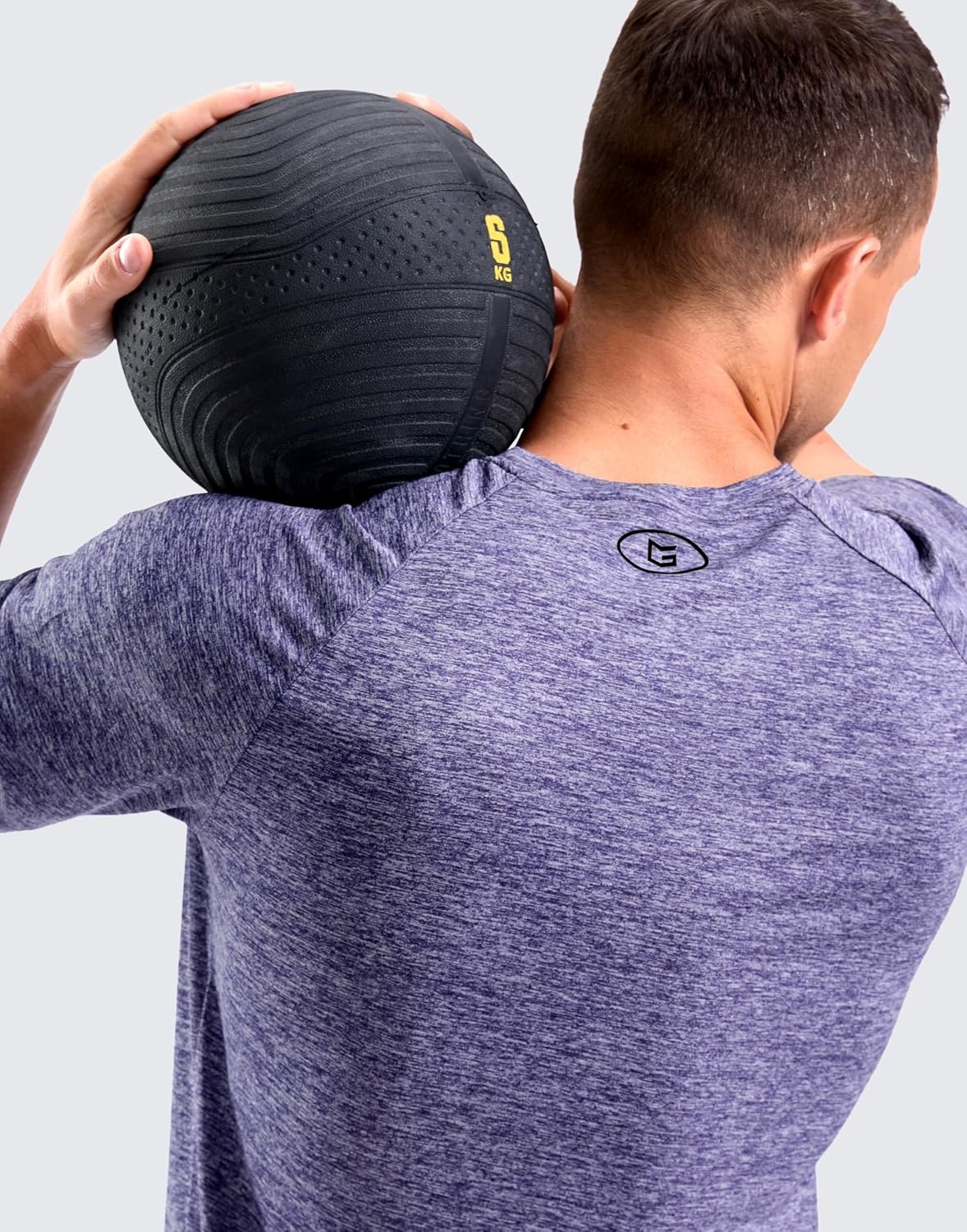 image:imageG Gradual Mens Workout Dry Fit Shirts Athletic Gym Lightweight TShirts Moisture Wicking Breathable Soft Performance Comfortable Tee Shirts Running Tennis Sports ActiveLight Purple