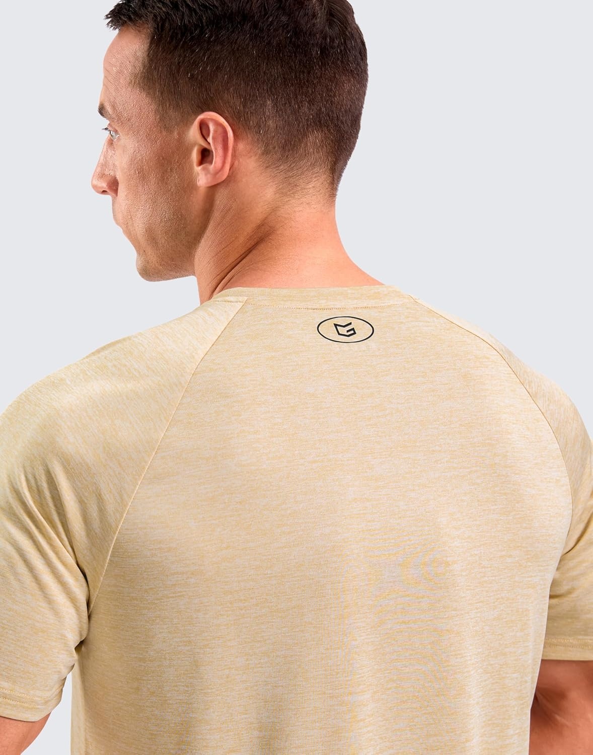 image:imageG Gradual Mens Workout Dry Fit Shirts Athletic Gym Lightweight TShirts Moisture Wicking Breathable Soft Performance Comfortable Tee Shirts Running Tennis Sports ActiveWheat Khaki