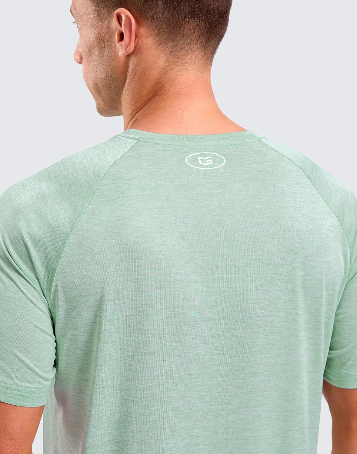 image:imageG Gradual Mens Workout Dry Fit Shirts Athletic Gym Lightweight TShirts Moisture Wicking Breathable Soft Performance Comfortable Tee Shirts Running Tennis Sports ActiveLight Green