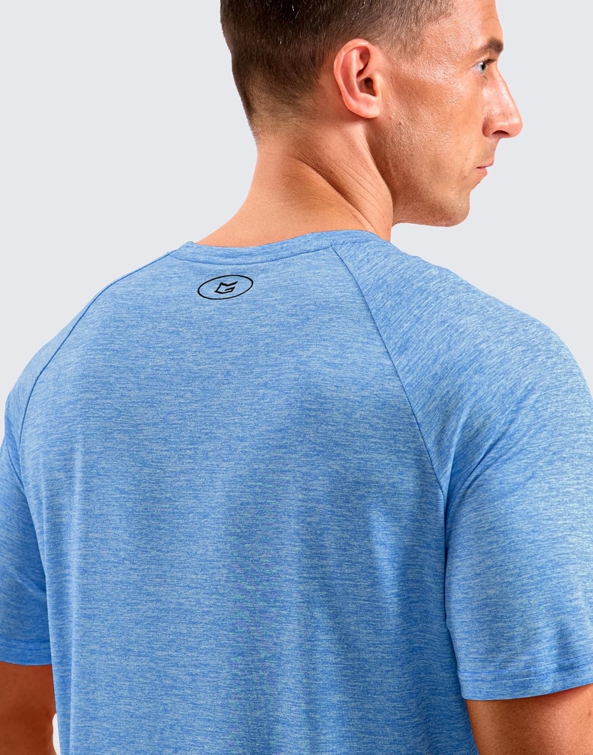 image:imageG Gradual Mens Workout Dry Fit Shirts Athletic Gym Lightweight TShirts Moisture Wicking Breathable Soft Performance Comfortable Tee Shirts Running Tennis Sports ActiveAzure Blue