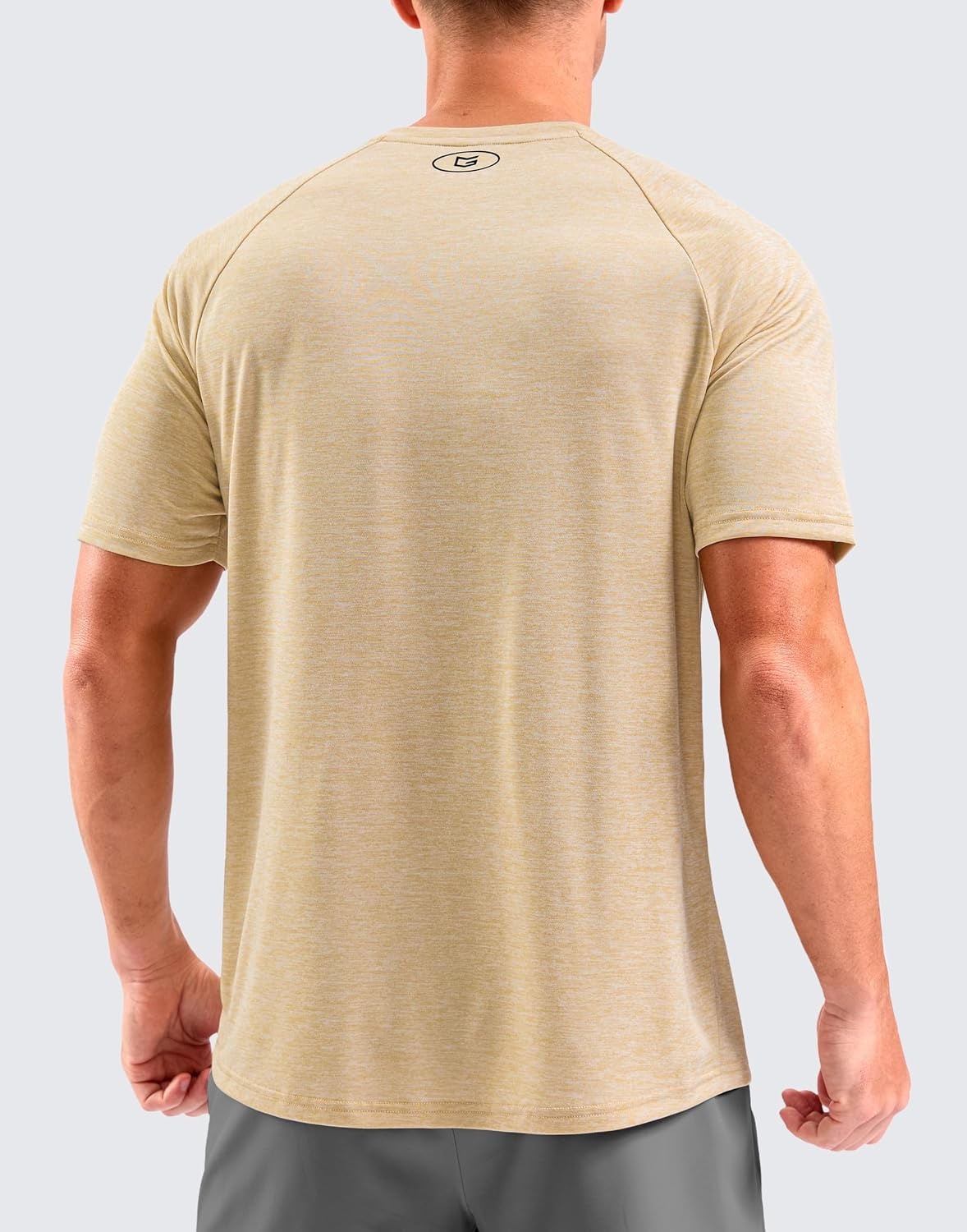 image:imageG Gradual Mens Workout Dry Fit Shirts Athletic Gym Lightweight TShirts Moisture Wicking Breathable Soft Performance Comfortable Tee Shirts Running Tennis Sports ActiveWheat Khaki