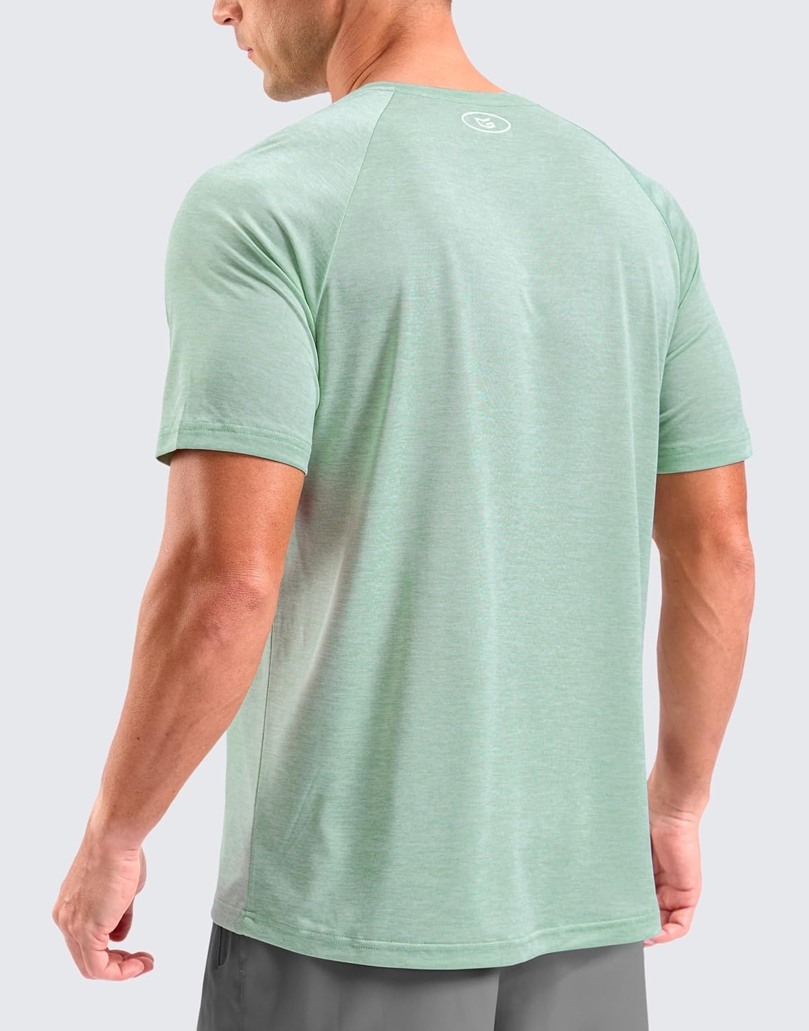 image:imageG Gradual Mens Workout Dry Fit Shirts Athletic Gym Lightweight TShirts Moisture Wicking Breathable Soft Performance Comfortable Tee Shirts Running Tennis Sports ActiveLight Green