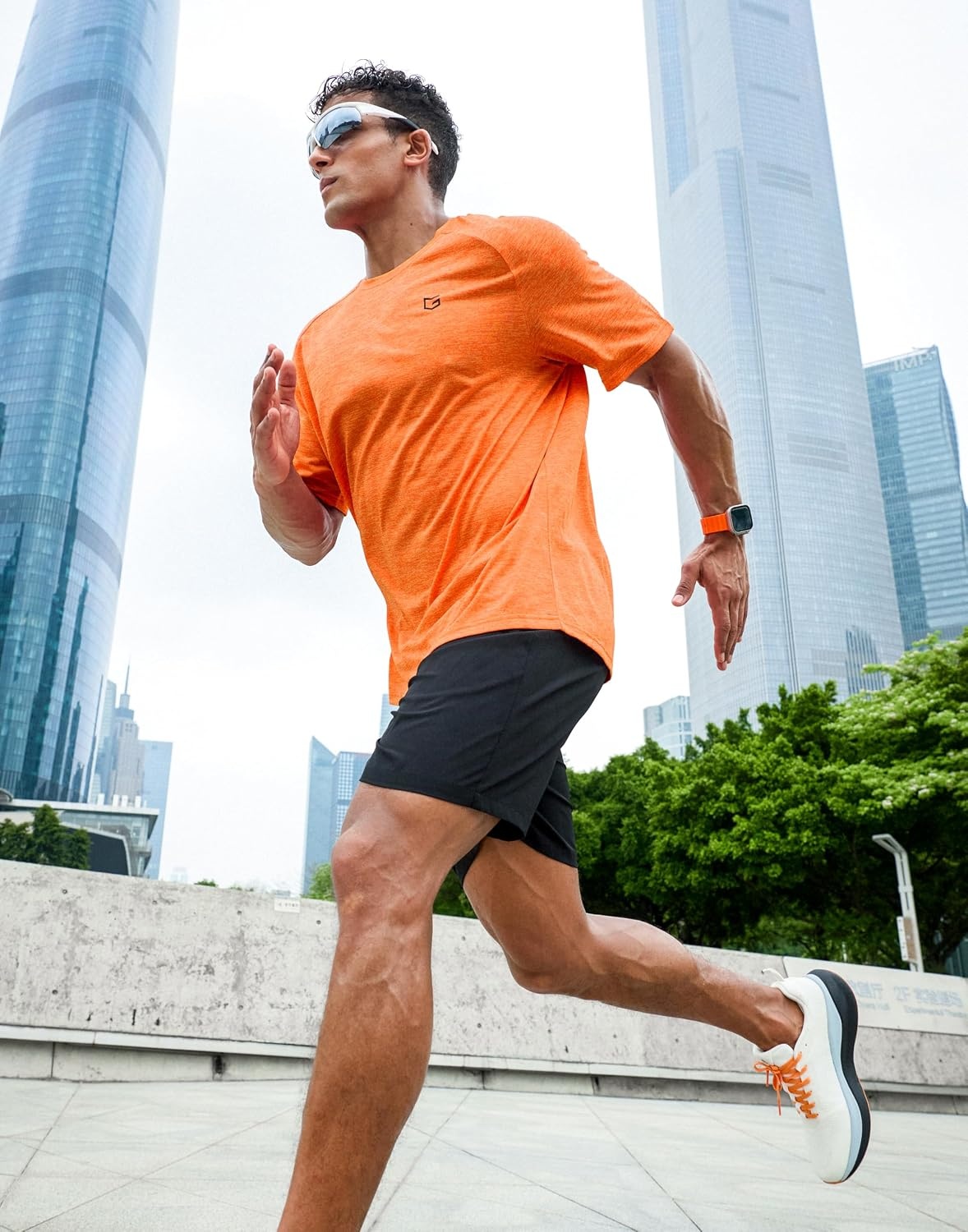 image:imageG Gradual Mens Workout Dry Fit Shirts Athletic Gym Lightweight TShirts Moisture Wicking Breathable Soft Performance Comfortable Tee Shirts Running Tennis Sports ActiveOrange