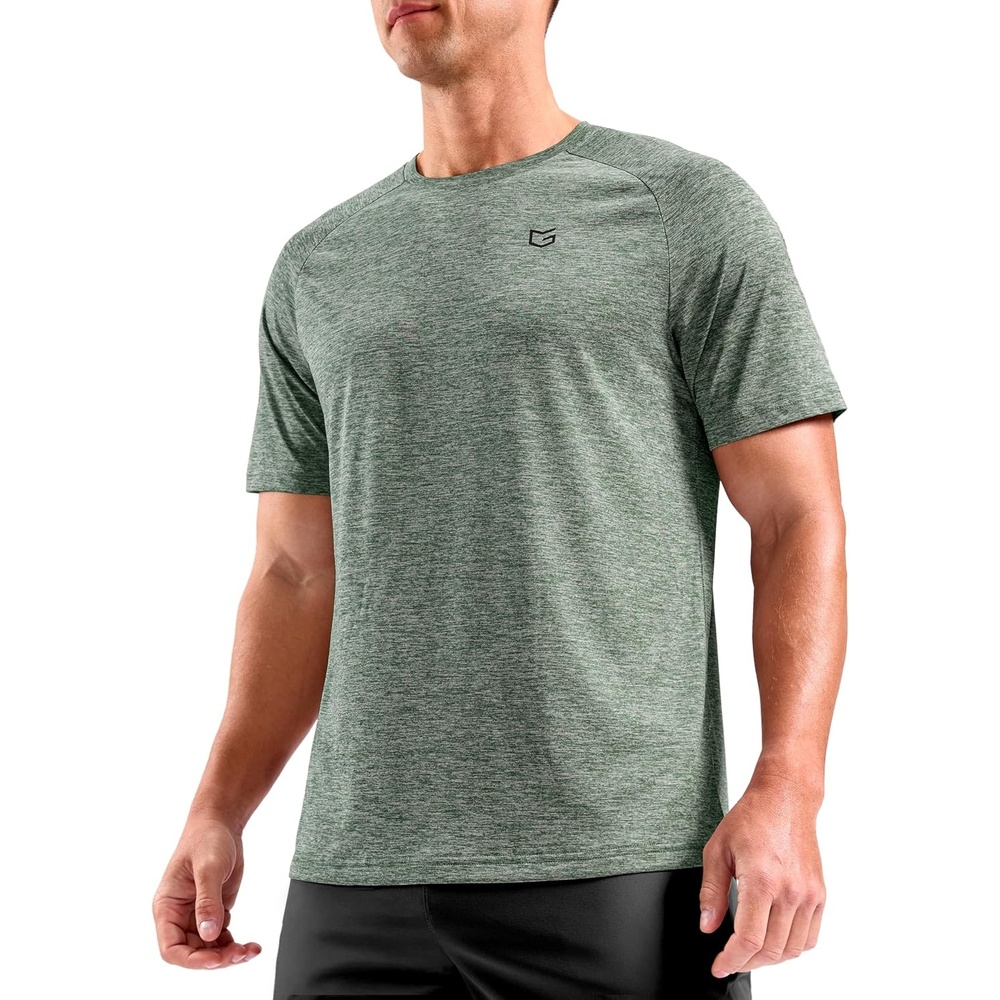 image:imageG Gradual Mens Workout Dry Fit Shirts Athletic Gym Lightweight TShirts Moisture Wicking Breathable Soft Performance Comfortable Tee Shirts Running Tennis Sports ActiveSage Green