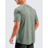 G Gradual Mens Workout Dry Fit Shirts Athletic Gym Lightweight T-Shirts | Moisture Wicking, Breathable, Soft Performance Comfortable Tee Shirts Running Tennis Sports Active(Sage Green)