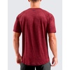 G Gradual Mens Workout Dry Fit Shirts Athletic Gym Lightweight T-Shirts | Moisture Wicking, Breathable, Soft Performance Comfortable Tee Shirts Running Tennis Sports Active(Red)