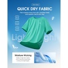 G Gradual Mens Workout Dry Fit Shirts Athletic Gym Lightweight T-Shirts | Moisture Wicking, Breathable, Soft Performance Comfortable Tee Shirts Running Tennis Sports Active(Cascadia Green)