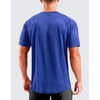 G Gradual Mens Workout Dry Fit Shirts Athletic Gym Lightweight T-Shirts | Moisture Wicking, Breathable, Soft Performance Comfortable Tee Shirts Running Tennis Sports Active(Royal Blue)