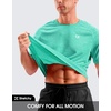 G Gradual Mens Workout Dry Fit Shirts Athletic Gym Lightweight T-Shirts | Moisture Wicking, Breathable, Soft Performance Comfortable Tee Shirts Running Tennis Sports Active(Cascadia Green)