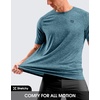 G Gradual Mens Workout Dry Fit Shirts Athletic Gym Lightweight T-Shirts | Moisture Wicking, Breathable, Soft Performance Comfortable Tee Shirts Running Tennis Sports Active(Teal Green)