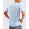 G Gradual Mens Workout Dry Fit Shirts Athletic Gym Lightweight T-Shirts | Moisture Wicking, Breathable, Soft Performance Comfortable Tee Shirts Running Tennis Sports Active(Light Blue)
