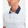 Men’s Golf Polo Shirts Dry Fit Print Golf Shirts for Men Breathable | Breathable, Quick-Dry, Lightweight, Moisture-wicking, Sun Protection, Tennis, Sports, Daily, High-Elasticity(Golf Flag)