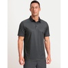 Men’s Golf Polo Shirts Dry Fit Print Golf Shirts for Men Breathable | Breathable, Quick-Dry, Lightweight, Moisture-wicking, Sun Protection, Tennis, Sports, Daily, High-Elasticity(Black Rectangle)