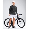 Men’s Sun Protection UPF 50+ Grid Swim Long Sleeve Rash Guard SPF UV Shirts | Lightweight, Breathable, Cooling, Quick Dry, Workout, Athletic, Fishing, Hiking, Surfing, Thumb Hole, Reflective Design Shirt(Iron Grey)