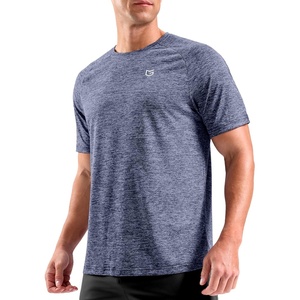 G Gradual Mens Workout Dry Fit Shirts Athletic Gym Lightweight T-Shirts | Moisture Wicking, Breathable, Soft Performance Comfortable Tee Shirts Running Tennis Sports Active(Blue)