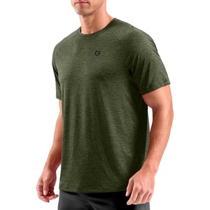 G Gradual Mens Workout Dry Fit Shirts Athletic Gym Lightweight T-Shirts | Moisture Wicking, Breathable, Soft Performance Comfortable Tee Shirts Running Tennis Sports Active(Olive)