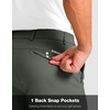 G Gradual Men’s Golf Shorts with 4 Pockets 11 Inch Inseam Casual Shorts | Hidden Zip Pocket, Stretch, Quick Dry, Breathable, UPF50+, Work, Hiking, Dress Shorts for Men(Sage Green)