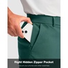G Gradual Men’s Golf Shorts with 4 Pockets 11 Inch Inseam Casual Shorts | Hidden Zip Pocket, Stretch, Quick Dry, Breathable, UPF50+, Work, Hiking, Dress Shorts for Men(Spruce Green)