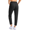 G Gradual Petite Pants for Women 7/8 Ankle Golf Pants with 3 Pockets | Petite Fit, Hidden Inner Pocket , Ultral Soft, Stretchy, Breathable, Travel, Teacher Outfits, Dress Up or Down(Black)