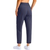G Gradual Petite Pants for Women 7/8 Ankle Golf Pants with 3 Pockets | Petite Fit, Hidden Inner Pocket , Ultral Soft, Stretchy, Breathable, Travel, Teacher Outfits, Dress Up or Down(Dark Navy)