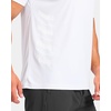 G Gradual Workout Shirts for Men Quick Dry Athletic Gym Running T-Shirt | Short Sleeve, Crew Neck Tee, Lightweight, Moisture Wicking, for Sport, Active, Hiking, Outdoor, Tennis, Casual(B White)