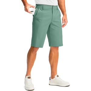 G Gradual Men’s Golf Shorts with 4 Pockets 11 Inch Inseam Casual Shorts | Hidden Zip Pocket, Stretch, Quick Dry, Breathable, UPF50+, Work, Hiking, Dress Shorts for Men(Viridian Green)