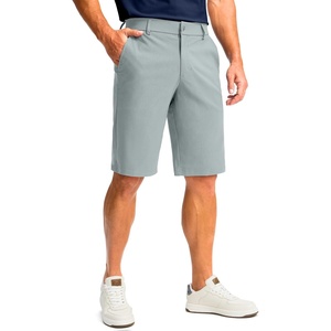 G Gradual Men’s Golf Shorts with 4 Pockets 11 Inch Inseam Casual Shorts | Hidden Zip Pocket, Stretch, Quick Dry, Breathable, UPF50+, Work, Hiking, Dress Shorts for Men(Light Grey)