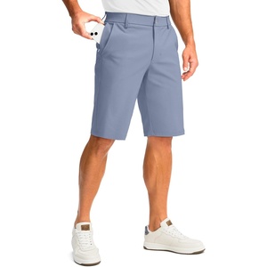 G Gradual Men’s Golf Shorts with 4 Pockets 11 Inch Inseam Casual Shorts | Hidden Zip Pocket, Stretch, Quick Dry, Breathable, UPF50+, Work, Hiking, Dress Shorts for Men(Ice Blue)