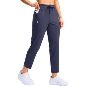 G Gradual Petite Pants for Women 7/8 Ankle Golf Pants with 3 Pockets | Petite Fit, Hidden Inner Pocket , Ultral Soft, Stretchy, Breathable, Travel, Teacher Outfits, Dress Up or Down(Dark Navy)