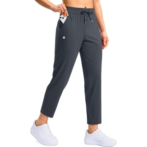 G Gradual Petite Pants for Women 7/8 Ankle Golf Pants with 3 Pockets | Petite Fit, Hidden Inner Pocket , Ultral Soft, Stretchy, Breathable, Travel, Teacher Outfits, Dress Up or Down(Deep Grey)