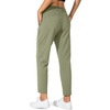 G Gradual Women’s Pants with Deep Pockets 7/8 Stretch Ankle Sweatpants | Golf, Athletic, Travel, Lounge, Business Casual, Butter Soft, 4-way Stretch, Wash and Dry Well, Flattering, Lightweight(Matcha Green)