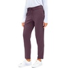 G Gradual Women’s Pants with Deep Pockets 7/8 Stretch Ankle Sweatpants | Golf, Athletic, Travel, Lounge, Business Casual, Butter Soft, 4-way Stretch, Wash and Dry Well, Flattering, Lightweight(Wine Red)