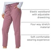 G Gradual Women’s Pants with Deep Pockets 7/8 Stretch Ankle Sweatpants | Golf, Athletic, Travel, Lounge, Business Casual, Butter Soft, 4-way Stretch, Wash and Dry Well, Flattering, Lightweight(Pink)
