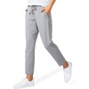 G Gradual Women’s Pants with Deep Pockets 7/8 Stretch Ankle Sweatpants | Golf, Athletic, Travel, Lounge, Business Casual, Butter Soft, 4-way Stretch, Wash and Dry Well, Flattering, Lightweight(Light Grey)