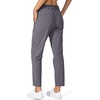 G Gradual Women’s Pants with Deep Pockets 7/8 Stretch Ankle Sweatpants | Golf, Athletic, Travel, Lounge, Business Casual, Butter Soft, 4-way Stretch, Wash and Dry Well, Flattering, Lightweight(Grey)