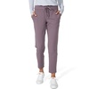 G Gradual Women’s Pants with Deep Pockets 7/8 Stretch Ankle Sweatpants | Golf, Athletic, Travel, Lounge, Business Casual, Butter Soft, 4-way Stretch, Wash and Dry Well, Flattering, Lightweight(Dusty Purple)