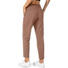 G Gradual Women’s Pants with Deep Pockets 7/8 Stretch Ankle Sweatpants | Golf, Athletic, Travel, Lounge, Business Casual, Butter Soft, 4-way Stretch, Wash and Dry Well, Flattering, Lightweight(Mocha)