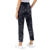 G Gradual Women’s Pants with Deep Pockets 7/8 Stretch Ankle Sweatpants | Golf, Athletic, Travel, Lounge, Business Casual, Butter Soft, 4-way Stretch, Wash and Dry Well, Flattering, Lightweight(Black Tie Dye)