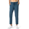 G Gradual Women’s Pants with Deep Pockets 7/8 Stretch Ankle Sweatpants | Golf, Athletic, Travel, Lounge, Business Casual, Butter Soft, 4-way Stretch, Wash and Dry Well, Flattering, Lightweight(Indigo Blue)