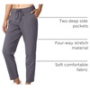 G Gradual Women’s Pants with Deep Pockets 7/8 Stretch Ankle Sweatpants | Golf, Athletic, Travel, Lounge, Business Casual, Butter Soft, 4-way Stretch, Wash and Dry Well, Flattering, Lightweight(Grey)