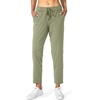 G Gradual Women’s Pants with Deep Pockets 7/8 Stretch Ankle Sweatpants | Golf, Athletic, Travel, Lounge, Business Casual, Butter Soft, 4-way Stretch, Wash and Dry Well, Flattering, Lightweight(Matcha Green)