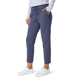 G Gradual Women’s Pants with Deep Pockets 7/8 Stretch Ankle Sweatpants | Golf, Athletic, Travel, Lounge, Business Casual, Butter Soft, 4-way Stretch, Wash and Dry Well, Flattering, Lightweight(Dusty Blue)