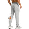 G Gradual Men’s Fleece Lined Winter Pants with 3 Zipper Pockets(Heather Medium Grey)