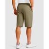 G Gradual Men’s Golf Shorts with 4 Pockets 11 Inch Inseam Casual Shorts(Dusty Khaki)