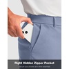 G Gradual Men’s Golf Shorts with 4 Pockets 11 Inch Inseam Casual Shorts(Ice Blue)