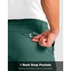 G Gradual Men’s Golf Shorts with 4 Pockets 11 Inch Inseam Casual Shorts(Spruce Green)